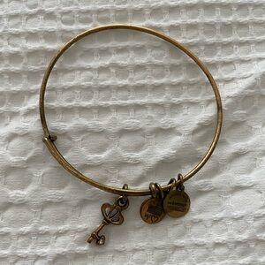 Alex and ani key bracelet